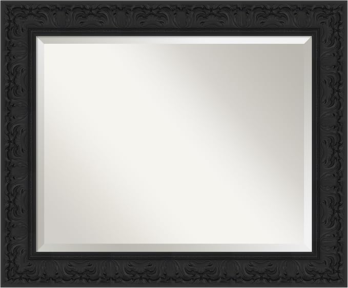 Amanti Art Black Bathroom Mirror by AmantiArt