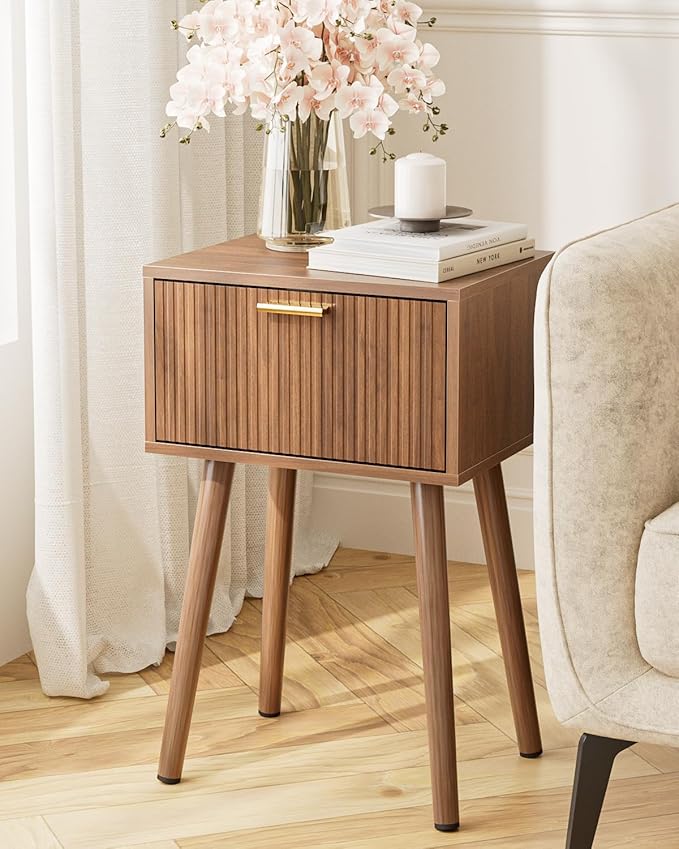 Night Stand, Walnut Nightstand - Image 8