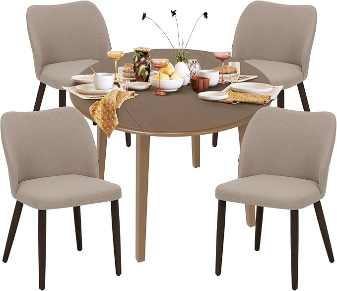 COLAMY 5-Piece Extendable Dining Table Set by COLAMYINC