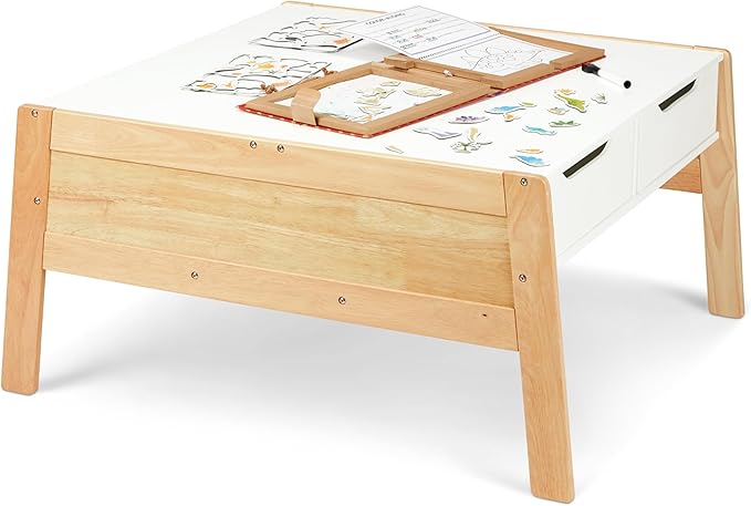 Melissa & Doug Kids Furniture Wooden Art & Activity Table - Image 3