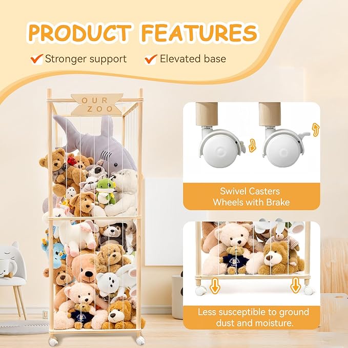 Stuffed Animal Storage Zoo - Image 4