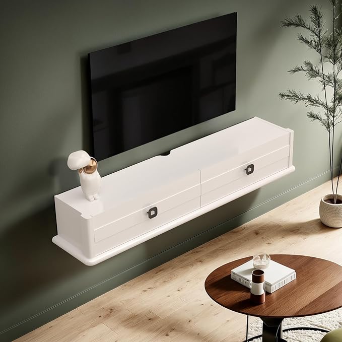 Pmnianhua High Gross Floating TV Stand, Floating Entertainment Center - Image 4