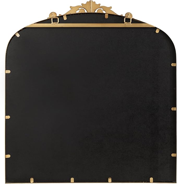 Kate and Laurel Arendahl Ornate Traditional Square Arched Mirror; 28 x 30; - Image 7