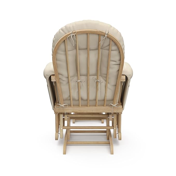 Storkcraft Premium Hoop Glider & Ottoman — GREENGUARD Gold Certified Nursery - Image 12