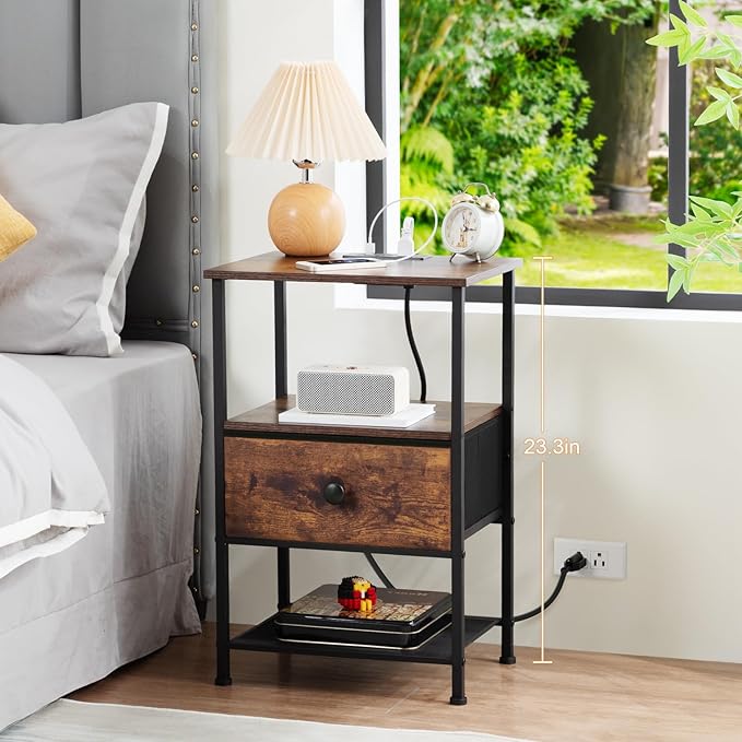 Night Stand Set 2, Nightstand - Image 4