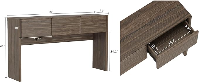 Manhattan Comfort Linda Modern Console Table - Image 3