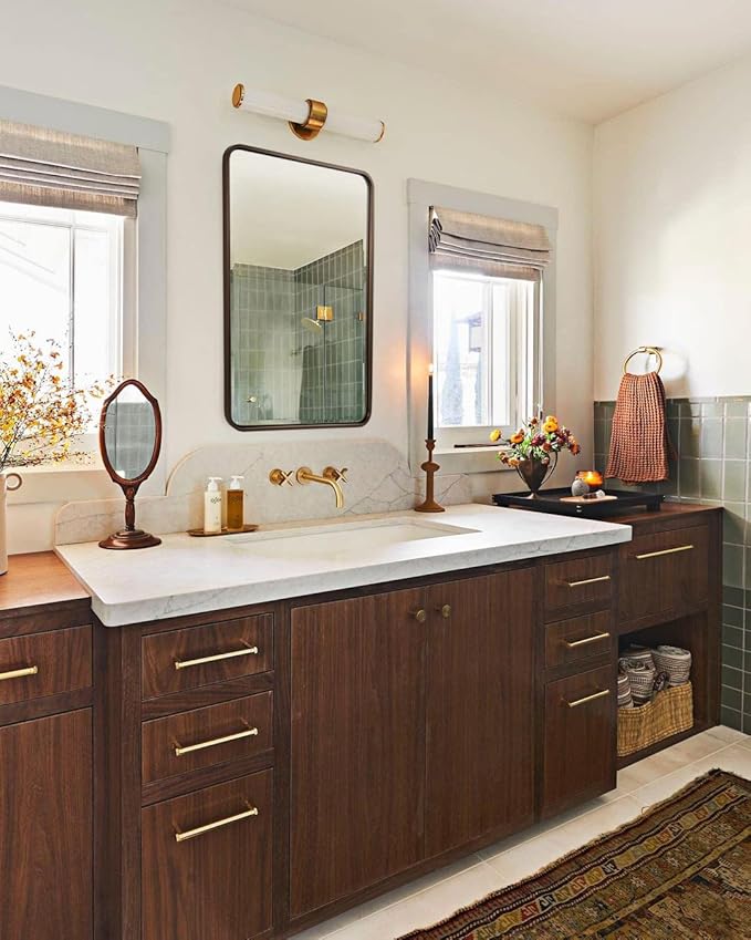 ANDY STAR Bronze Bathroom Mirror, 22X30’’ Bronze Mirrors - Image 8