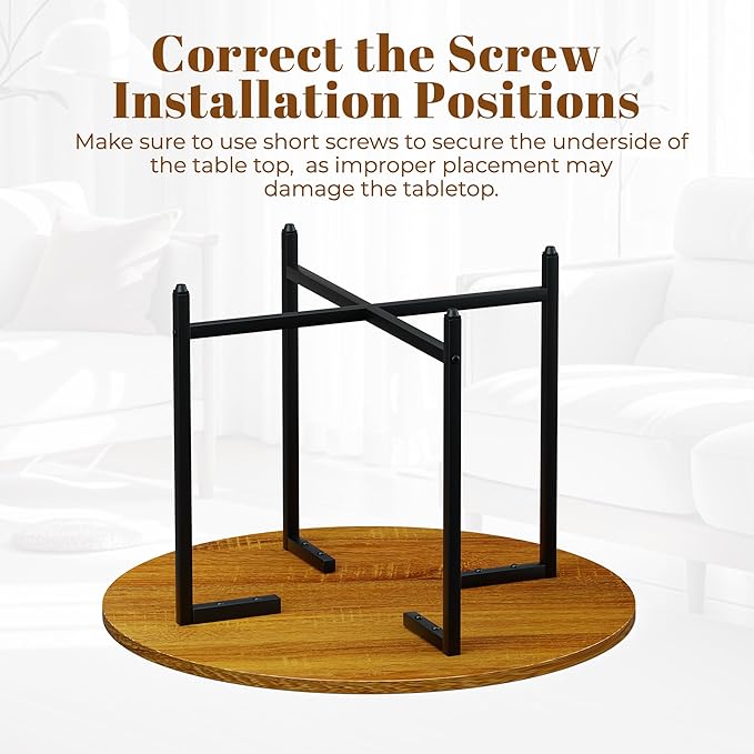Round Coffee Table, Small Coffee Tables - Image 6