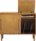 Crosley Furniture Everett Media Console and Record Player Stand by CrosleyFurniture