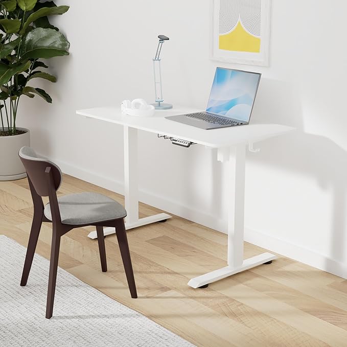 SHW 48-Inch Electric Height Adjustable Sit to Stand Desk - Image 2