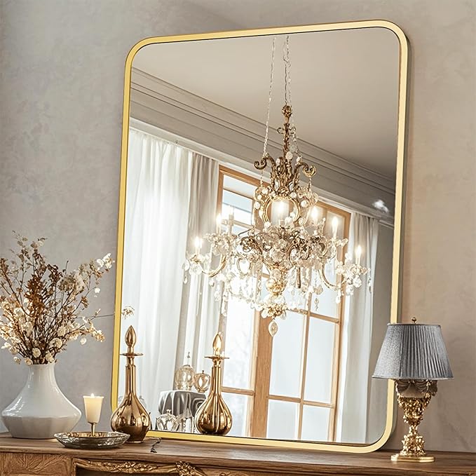22"×30" Bathroom Mirror for Wall, Modern Bathroom Vanity Mirror - Image 6