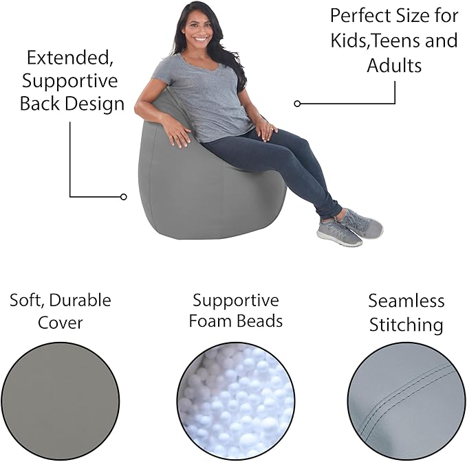 FDP SoftScape Dew Drop Bean Bag Chair - Image 6