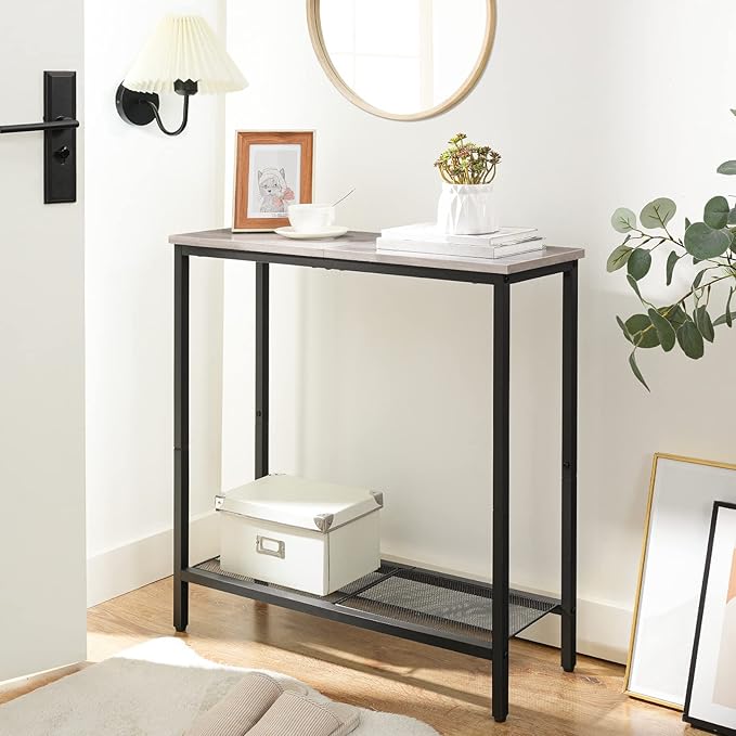 HOOBRO 29.5" Narrow Console Table, Small Entryway Table - Image 7