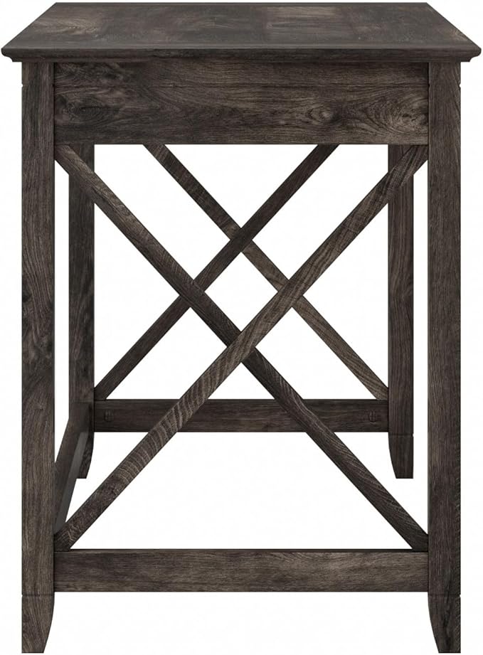 Bush Furniture Key West 48W Writing Desk in Dark Gray Hickory - Image 8