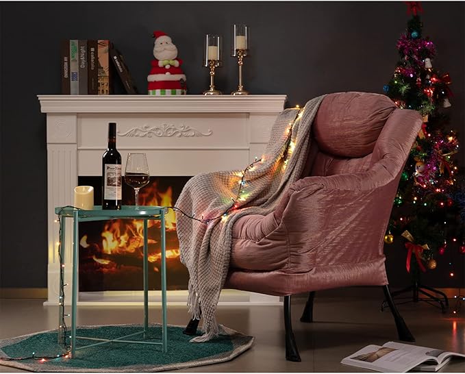 HollyHOME Modern Fabric Large Lazy Chair, Accent Oversized Comfy Reading Chair - Image 7