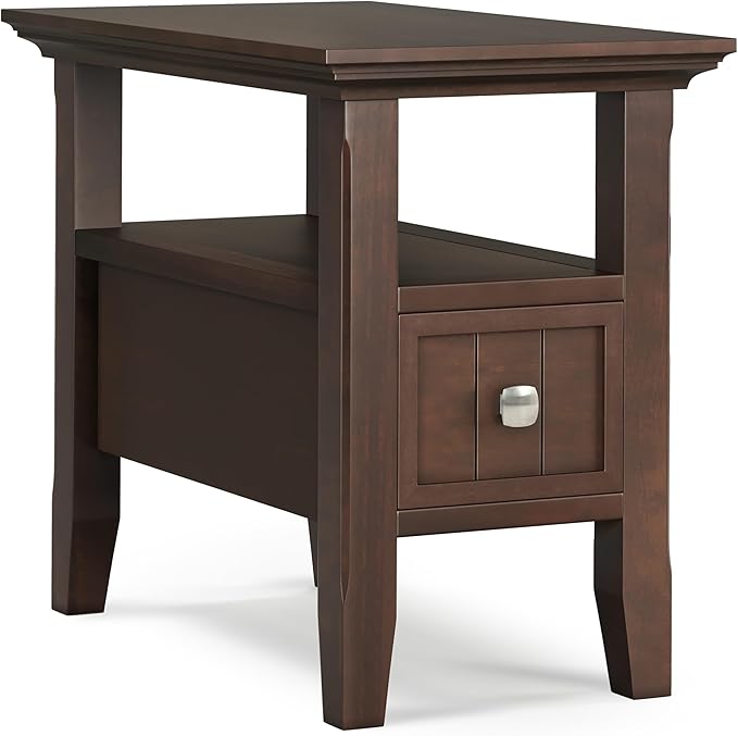 SIMPLIHOME Acadian 19-inch Wide Solid Wood End Table by SimpliHome