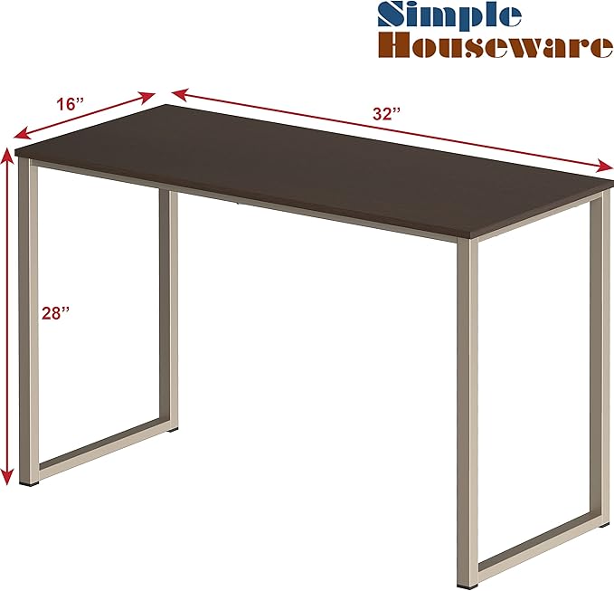 SHW Mission 32-Inch Home Office Computer Desk - Image 3