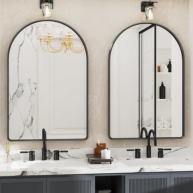 Suidia 24" x 36" Bathroom Mirror, Bathroom Vanity Mirror Metal Framed, - Image 2