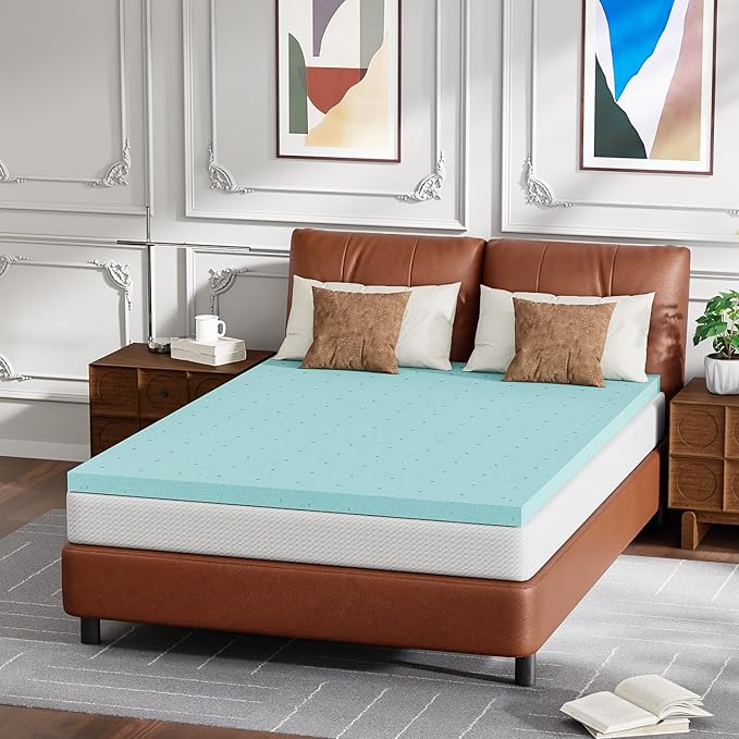 FDW | 5" Full Mattress + 2" Cooling Mattress Topper | Gel Memory Foam | Medium by FDW