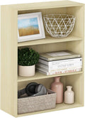 Furinno Pasir 3-Tier Open Shelf Bookcase, Steam Beech by Furinno-FitsYourSpaceFitsYourBudget