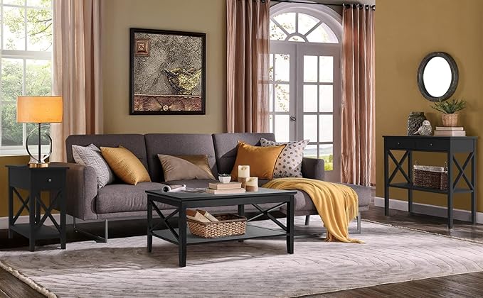 ChooChoo End Table, MDF Material Flip Top Narrow End Table - Image 7