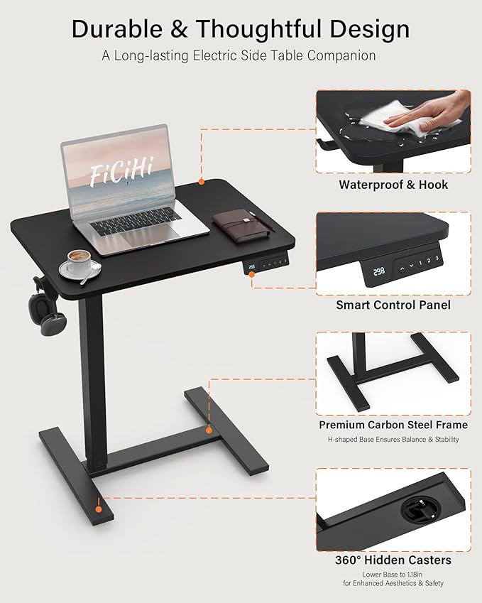 Mobile Standing Desk with Wheels - Image 7
