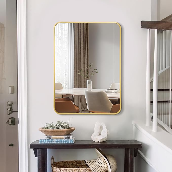 20x28 Rounded Rectangle Bathroom Mirrors - Image 8