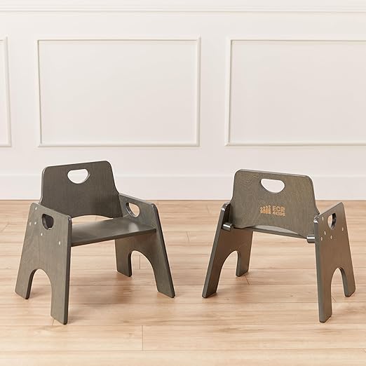 ECR4Kids Stackable Wooden Toddler Chair, Kids Furniture - Image 11
