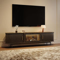 POVISON Sliding Tambour Door TV Stand by POVISON