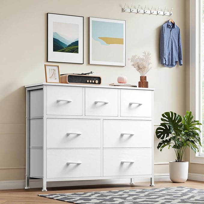 DUMOS TV Stand Dresser for Living Room Bedroom - Image 2
