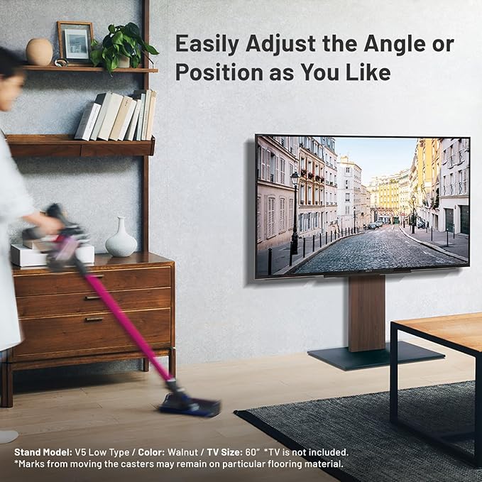 WALL V5 Low Type | Minimalist Rolling TV Stand - Image 3