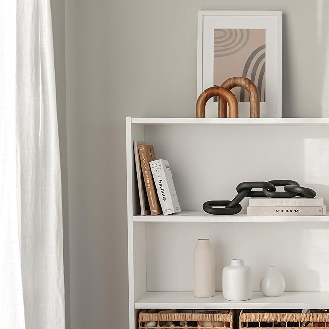Wood Arch Bookshelf Decor - Image 2