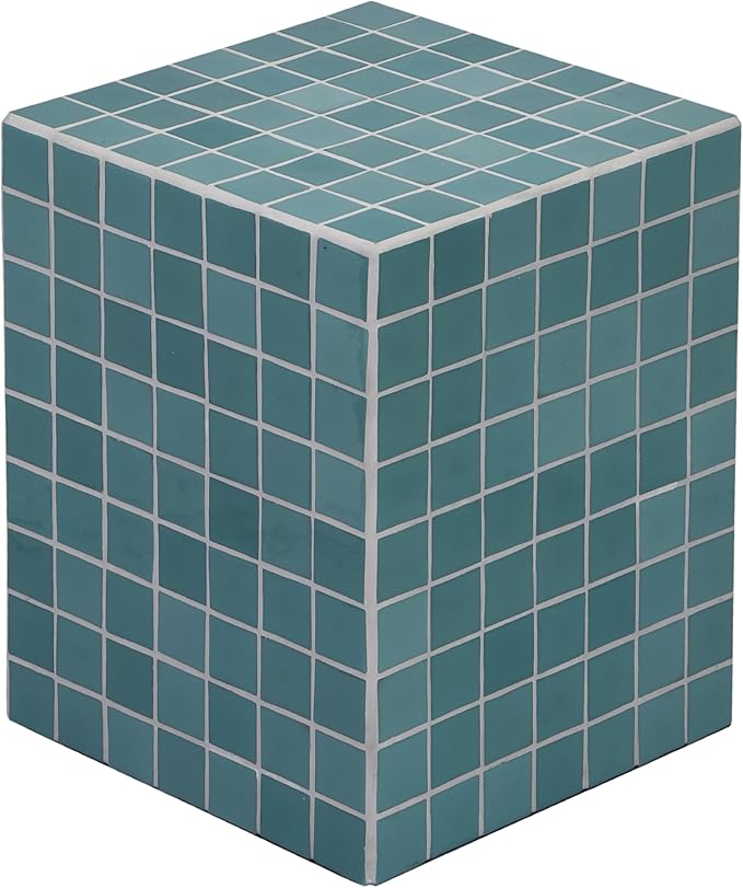 JONATHAN Y END2000A Callista 18" Modern Bohemian Ceramic Tiled Rectangle End by JONATHANY