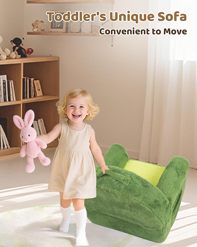Toddler Chair, Comfy Foam Kids Couch - Image 3