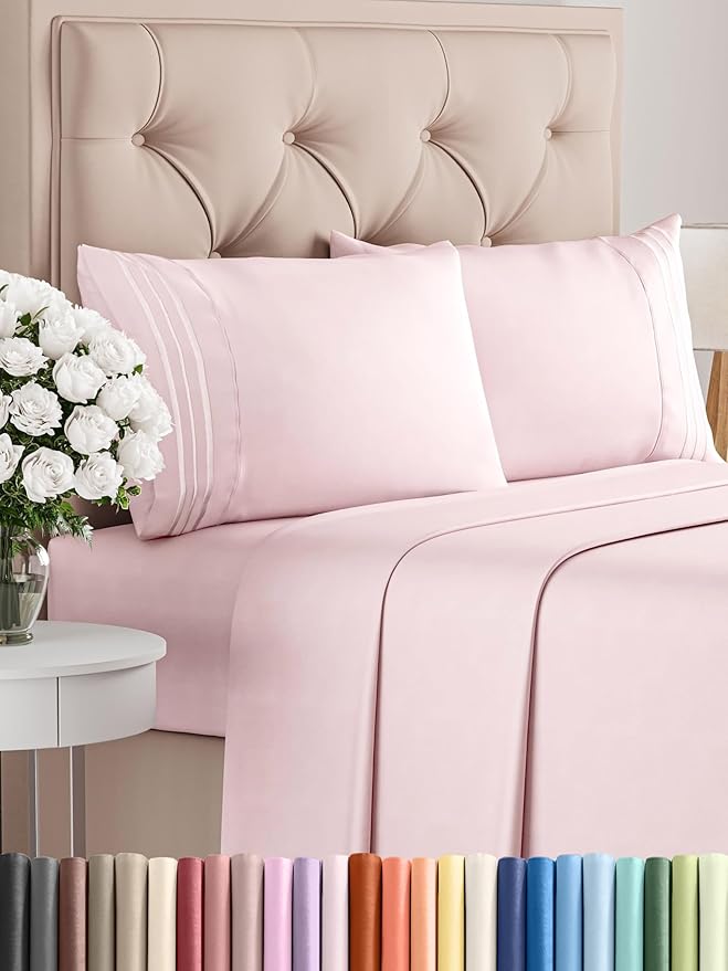 King Size 4 Piece Sheet Set by CGKUnlimited