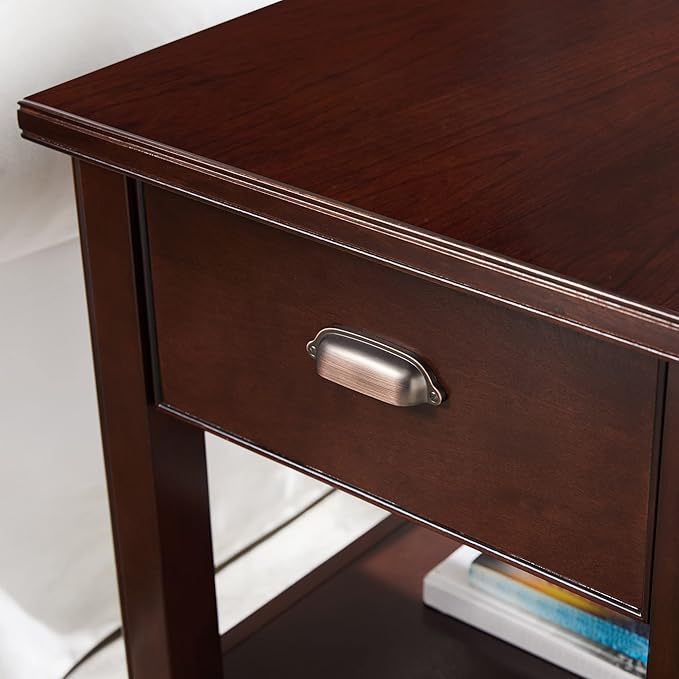 Leick Home Laurent Solid Wood Side Table - Image 7