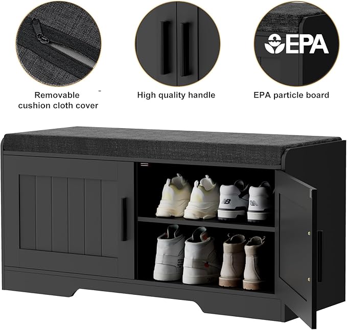 2-Tier Storage Bench, Shoe Bench - Image 7