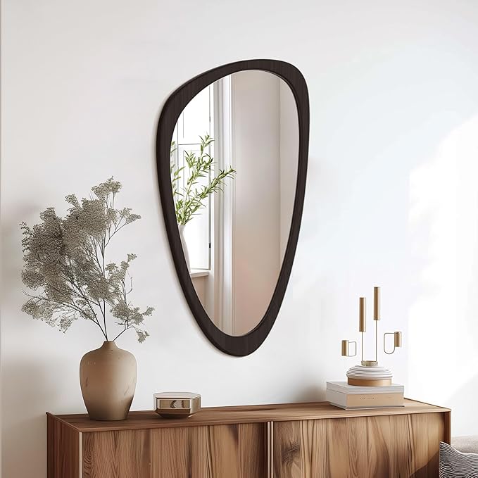 WallBeyond Asymmetrical Mirror, Irregular Wall Mirror, Wall Mirrors Decorative - Image 3