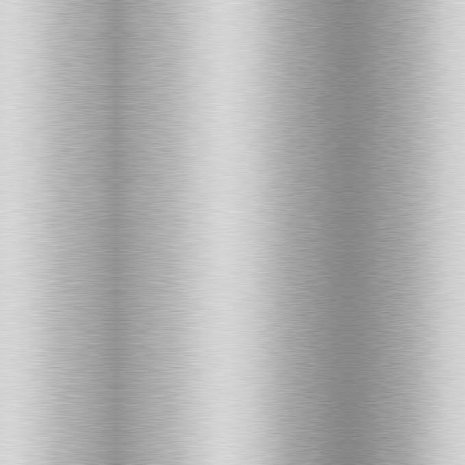 Armen Living Lorin Modern 30" Seat Height White Faux Leather and Brushed - Image 10