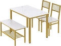 Teraves Dining Table Set for 4/Computer Desk, Kitchen Table by Teraves