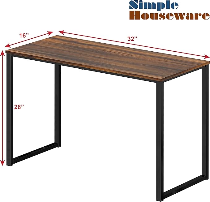 SHW Mission 32-Inch Home Office Computer Desk - Image 3