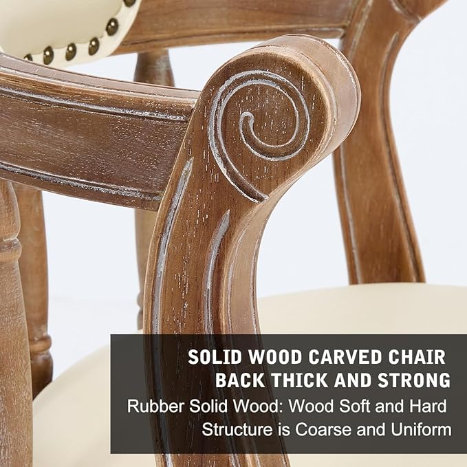Cow top Leather Wooden Bar Stools, 360 Degree Swivel Bar Height Chair - Image 6
