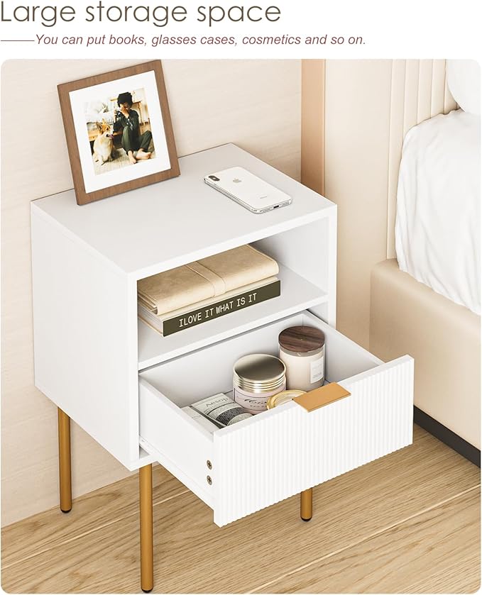 Nightstand, Morden Bedside Table - Image 4