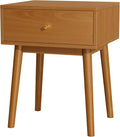 Small Solid Wood end Table by SANXIANHM