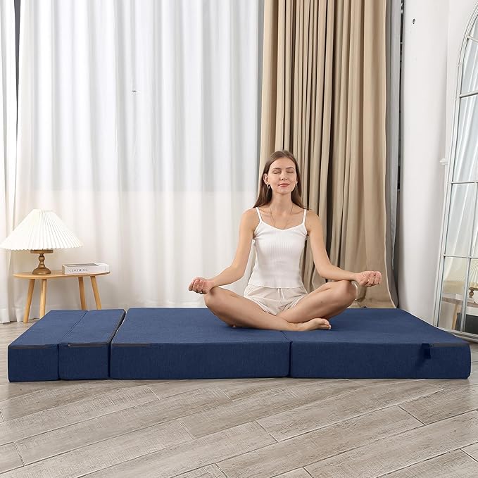 Folding Sofa Bed, High-Density Memory Foam Sofa - Image 2