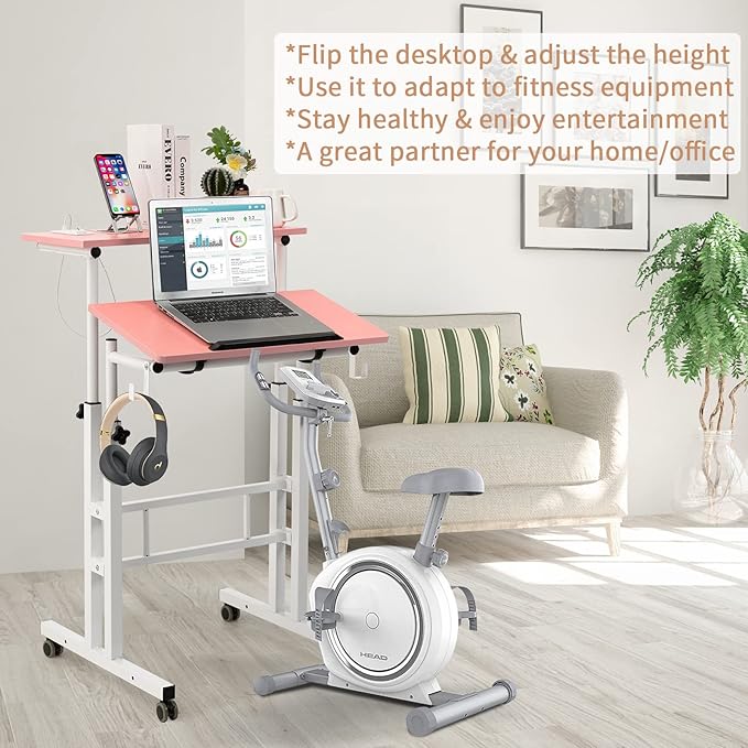Hadulcet Mobile Standing Desk - Image 8