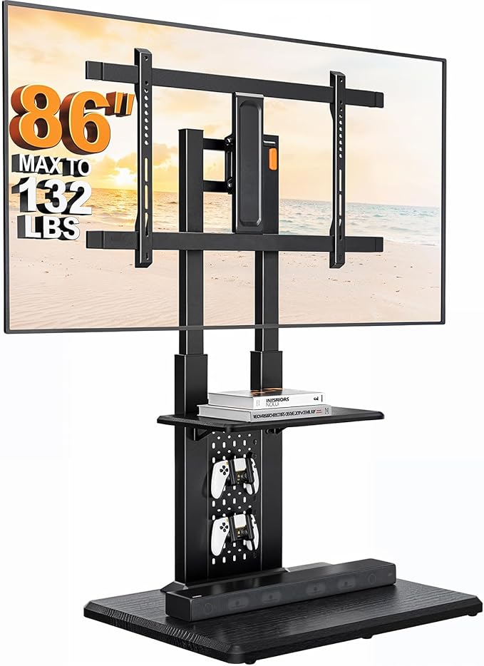 Perlegear Floor TV Stand with Mount by Perlegear