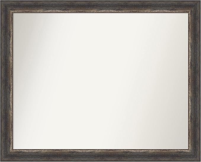 Amanti Art Brown Bathroom Mirror by AmantiArt