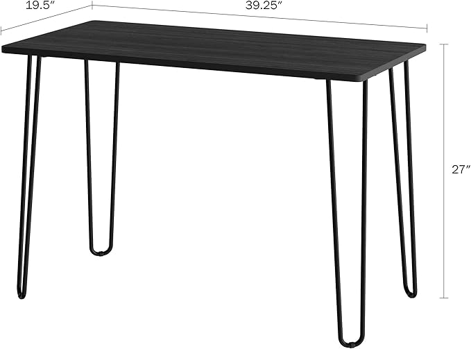 Lavish Home Desk with Hairpin Legs - Image 2