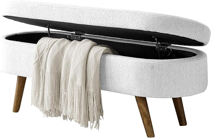 NicBex Ottoman Bench with Storage - Image 7